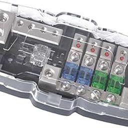 MILAAN Car ANL Blade Fuse Holder Fusebox Distribution Block 30A 60A Fuses-image-81