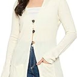 Women Self Designed V Neck Full Sleeve Cape-AJK-94-OffWhite-image-92