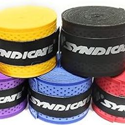 Syndicate Multipurpose Badminton/Tennis/Squash Racket Super Tacky Touch Grip (Pack of 5)-picture-18