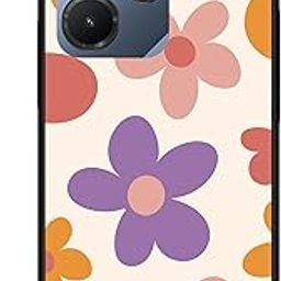 NDCOM for Infinix Hot 30i Back Cover Infinix Hot 30 i Back Cover | Stylish Protection Infinix Hot 30i Cover | Floral Art of Doodle Printed Metal Case-picture-15