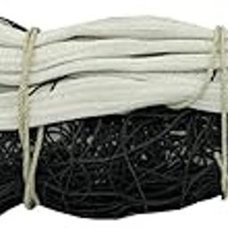 Triumph Kay Kay Volley Ball Net VB 102-AA Nylon Net 9 Mesh Black Color with Both Side Nylon Tape and Nylon Rope-image-14