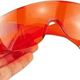 InstruDent Cotisen Safety Glasses with UV Protection - Durable, Lightweight | Ultraviolet Protection | Clear Lens | Anti-Scratch | Comfortable Fit | Ideal for Dental | Medical and General Use-62