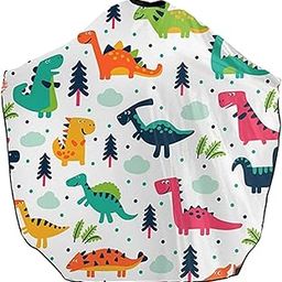 Kids Barber Cape Cartoon Hair Cutting Cape For Hairdresser Home Hair Styling Style A | Skincare essentials | Beauty tools | Makeup organizers | Cosmetic accessories-image-53