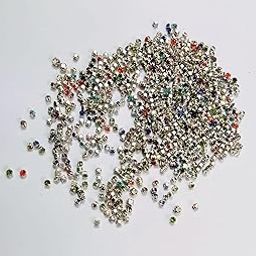 Resin Clipstone for Aari Work, Embroidery, Jewellery Making, Bangle Making, DIY Craft, Dress Decoration, Fabric Accessories (12SS/3mm, Golden Catcher)-22