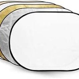 Godox RFT-06-60x90cm Collapsible 5-in-1 Reflector Disc (Silver, White, Translucent)-17