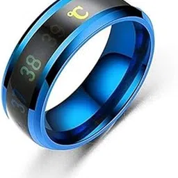 krystalz Smart Intelligent Temparature heartbeat Finger Ring Combo for Boys Men (Pack Of 1 Piece)-picture-23