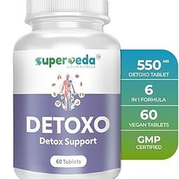 Detoxo - Full Body Detox Supplement | Full Body Ayurvedic Cleanser | Supports Digestion, Metabolism | Maintains Body's Electrolyte Balance - 60 Tablets (Pack of 1)-image-89