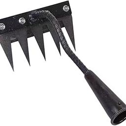 Bnf® grassing Rake Garden Hand Rake for Tilling Soil Cultivating Vegetable Plowing 5 Teeth|Home & Garden|Yard, Garden & Outdoor Living|Gardening Supplies|Garden Tools & Equipment|Rakes-image-41