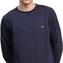 Mens Solid Round Neck Full Sleeve Sweatshirt (224066169)-image-23