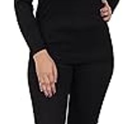 Mitushi Dry Fit Two Piece Top Tight Swimwear for Women[Full Length - Full Sleeves_Black M]-image-57