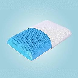 The Sleep Company SmartGRID Hybrid Pillow | Neck & Shoulder Support Sleeping Pillow | Bed Pillow for All Sleepers | Luxe Cotton Viscose Washable Cover | 26 x 16 Inches | 5" Height | White | Pack of 1-26