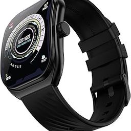 Boult Trail Pro Smartwatch 2.01'' 3D Curved Screen+AMOLED, BT Calling 5.3, 600 Nits Brightness, IP68, 250+ Watchfaces, 120+ Sports Modes, AI Voice Assistant, SpO2 Tracking (Pure Black)-11
