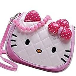 Girl's Cartoon Character Shoulder Messenger Phone Purse Wallet Crossbody Sling Bag and 6 in 1 sequence pen combo (Light Pink)-image-55