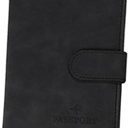 Passport Cover Holder Travel Passport Case for Woman and Man Travel Business Black | Travel Accessories | Luggage Equipment-10