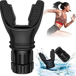 Lung Breathing Muscle Trainer to Improve Breathing Ability and Inhale/Exhale Respiratory Running Trainer for Daily Fitness Adults, Adjustable and Easy to Clean-image-17