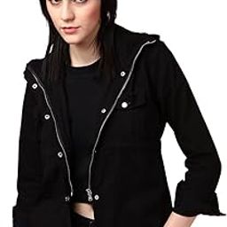 Cotton Shirt Jacket with Tie Ropes, Open Front Style-1