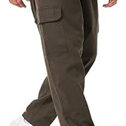 Men's Solid Regular Fit Cotton Blend Cargo Carpenter Pant| Regular Fit Cargo Pants | Classic Style | Utility Pockets | All-Day Comfort-image-64