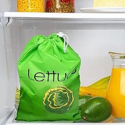 Fruit & Vagitable Fresh Reusable Produce Bags - Bananas Fresh Produce Bags for Fridge Lettuce Bag - Banana Holder Fresh Fruit and Vegetable Storage Bags (4)-image-75