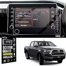 Gear Guard Screen Protector For Toyota Hilux Car Infotainment System Protector [NOT A TEMPERED GLASS] - Clear-31
