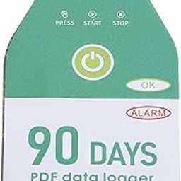 USB Temperature Data Logger, IP67 Water Disposable PDF Temperature Data Logger for Cold Chain Transportation, 18000 Data Capacity (90 Days)-45
