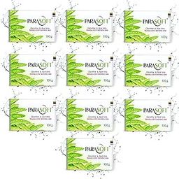 Parasoft Moisturising Daily Skin Nourishing Bathing Bar Soap with Goodness of Aloe Vera & Glycerine For Dry Skin, Paraben Free Body Cleansing Soap -100gm(Pack of 10)-image-27