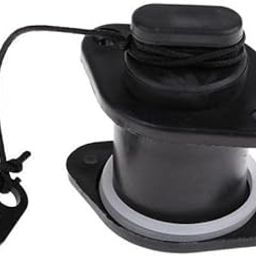 ATORSE 5xUniversal PVC Scupper Drain Valve Cap for Kayak Inflatable Boat 36mm Black- Sporting Goods- Water Sports- Kayaking, Canoeing & Rafting- Accessories-3