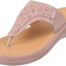 Women Synthetic Leather Flat Comfort Sandal-image-40