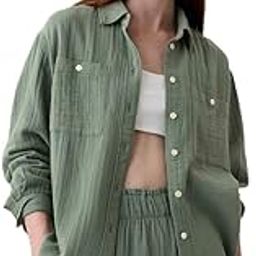 Women's Loose Fit Solid Full Sleeves Collared Shirt-picture-18