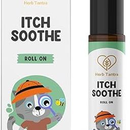 Herb Tantra Itch Soothe® Roll On for Kids | For Diaper Rashes, Mosquito Bites | Natural, Ayurvedic after bite oil | Chamomile, Calendula Essential Oils | Safe for ages 6 months+-26
