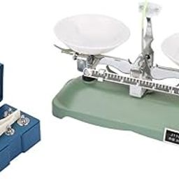 Fockety Easy to Carry Triple Beam Balance Beam Scale, Laboratory Precision Balance Scientific Balance Scale, Lab for Teaching Tool-26