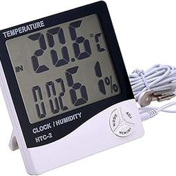 Thermocare Wall Hanging Digital Room Temperature Meter (HTC-2, Multicolour)-image-28