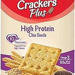Munchy's Crackers Plus High Protein Chia Seeds, 10.58 oz ℮ 300 g-image-98