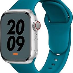 DONEGANI C1A Sport Band for Apple Watch Bands Women Ultra 2 49mm, Series 10 46mm, 9 8 7 45mm 41mm, SE 6 5 4 44mm 40mm, 3 2 1 42mm 38mm Men iWatch, Strap Silicone-image-44