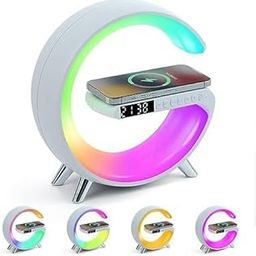 Drumstone 𝟏𝟓 𝐘𝐄𝐀𝐑𝐒 𝐖𝐀𝐑𝐑𝐀𝐍𝐓𝐘 Wireless G Speaker with Wireless Charging, Desk Lamp Bedside Night Light, Smart Light, Sound Machine, and Bedroom Home Decor-26
