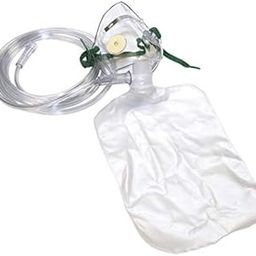 RESUSCITATIONS High Concentration Mask with tubing Paediatric-17