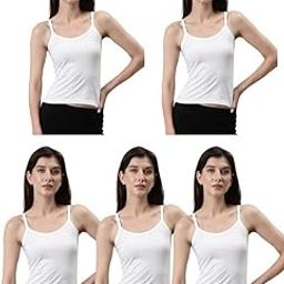 Women's Solid Slim Fit Cami Shirt-image-43