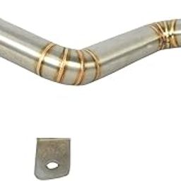 R.J.VON RJMBPKTMD23C Mid Bend Link Pipe for KTM Duke 200/390-image-7