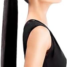 Artifice Wrap Around Ponytail 24" Wavy Hair Extension - Natural Black-image-3