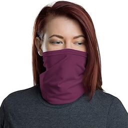 Magenta Purple Color Trend NY FW Fall-Winter 2020-2021 Breathable Washable Neck Gaiter-47