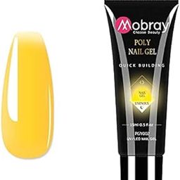 MOBRAY Luminous Nail Extension Poly Nail Gel from BELLE GAGA ™ Glow in Dark Extend Builder Gel Finger Nail Extension UV LED Acrylic Builder Gel (PGY002)-image-87