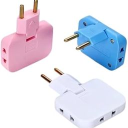 Tendula Wireless 3 in 1 Adapter | Universal Slim Foldable Outlet Adapter | 180 Degree Extension Plug (1 Pcs)-16