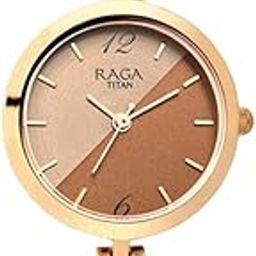 Titan Raga Viva Bicolour Silver Dial Women Analog Watch with Metal Strap-NS2606WM07/NT2606WM07-image-88
