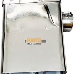 Road Religion Heavy Duty Air Filter Box for Bullet/Standard/Machismo Old Model Bikes - Heavy Duty Chrome-image-20