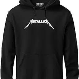 indissh Hoodies | Unisex Hoodie Sweatshirt Music Front Back Printed for Both Girls and Boys MUF-Metal-picture-34