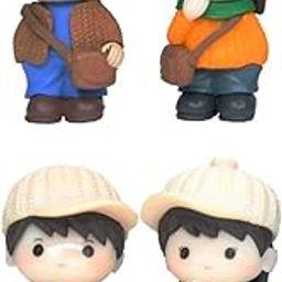 Wonderland Miniature Toys - Set of 4 Mail Boy Girls (Fairy Garden Accessories)-image-82