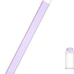 Brain Freezer Silicone Case Compatible with Apple Pencil 3rd Generation, Durable Thin Cover Sleeve,Pencil USB C Lightweight Holder Grip for Protect Accessories (Purple)-picture-2