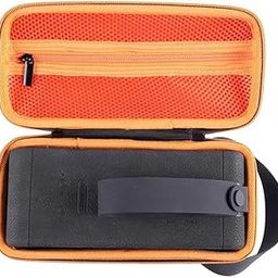 YellowInc Travel Carry Case Cover Compatible with Marshall Middleton | JBL Pulse 5 | Sony SRS-XE300 (Orange)-17