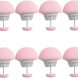 JANKRUT HOME & KITCHEN Wellness Duvet Cover Holding Quilt Fixing Clips,Mushroom Round Fixing Clips with Buttons,Blanket,Duvet Cover, Holding,Fasteners,Non-Slip for Fixing Curtain Socks Mattress-image-94