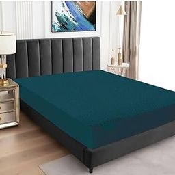 King Mattress Protector, Quilted Waterproof Mattress Pad with Deep Pocket up to 12 Inches, Soft Breathable Noiseless Mattress Cover, Mattress Topper King (Gray) (Beige, 72X72)-image-89