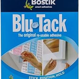 S.R Enterprise Blu Tack, Multipurpose Reusable Adhesive, Clean, Safe & Easy to Use, Non-Toxic, Handy (Size-45grams)-image-1